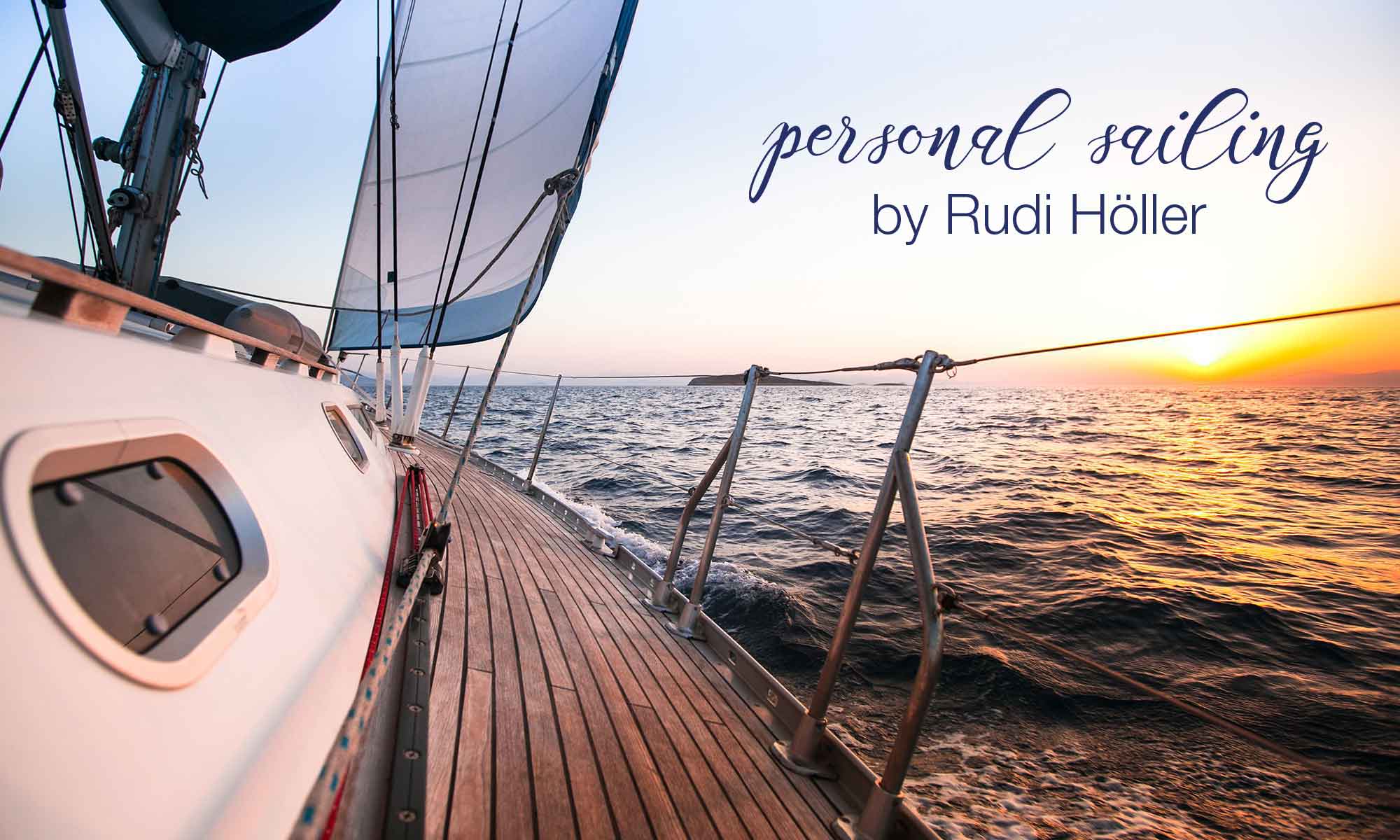 personal sailing by Rudi Höller